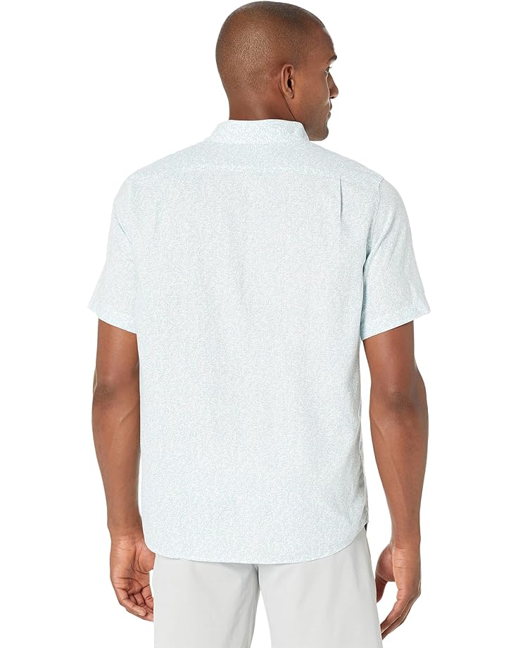 Рубашка Southern Tide Short Sleeve Coral Life Sport Shirt, цвет Classic White
