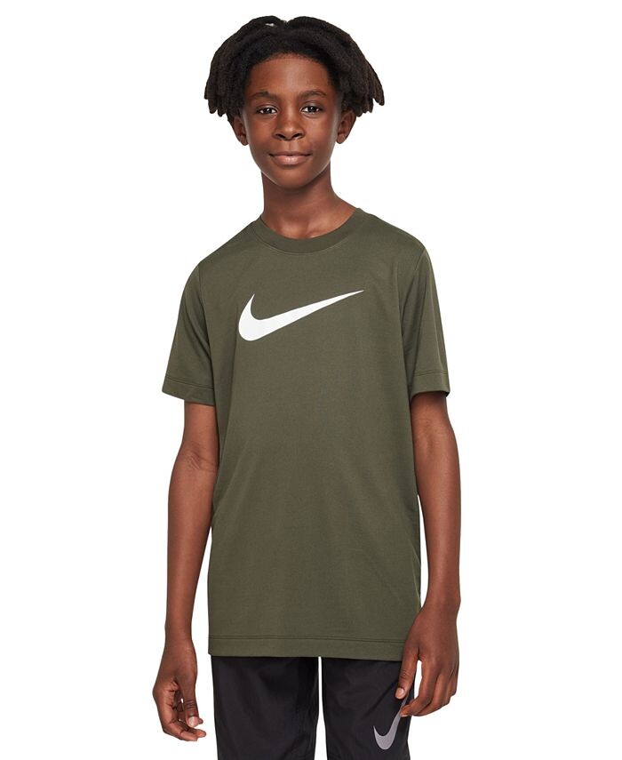 

Футболка с рисунком Big Boys Dri-FIT Legend Nike, хаки