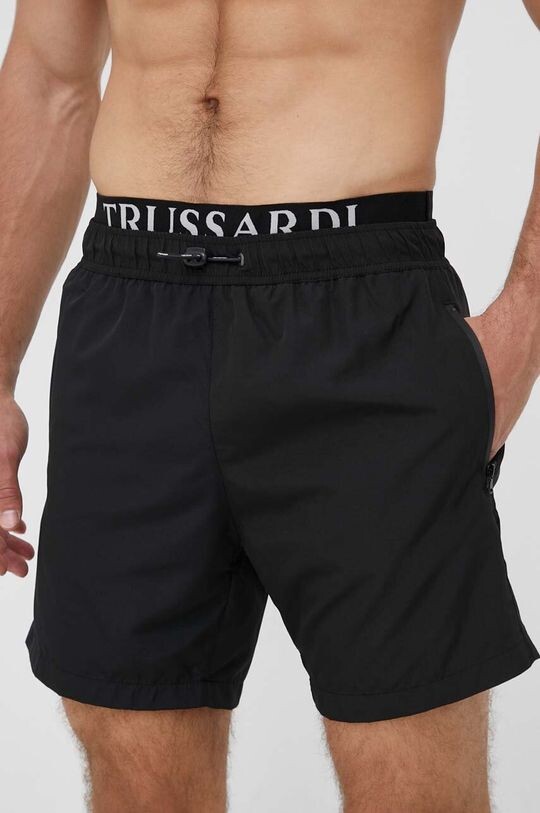 Плавки Trussardi, черный trussardi трусы купальные