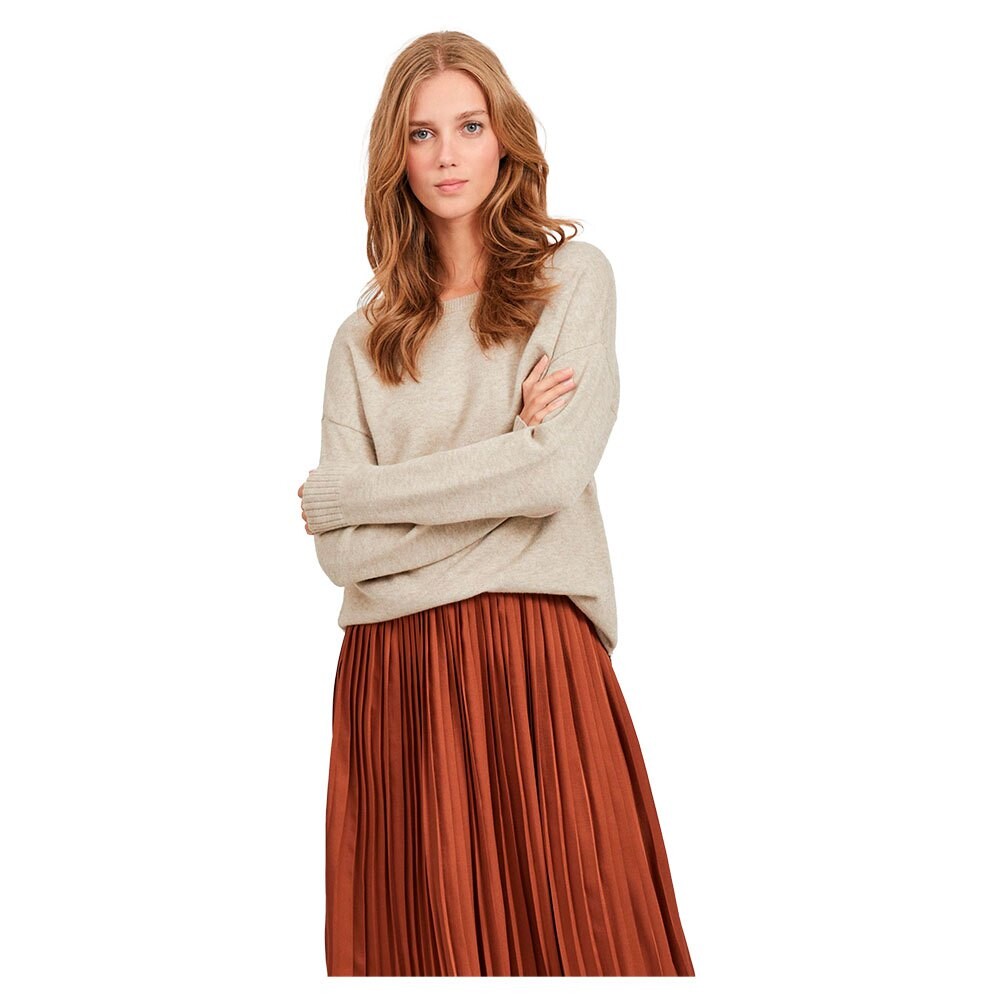 

Свитер Vila Ril Long Sleeve, бежевый