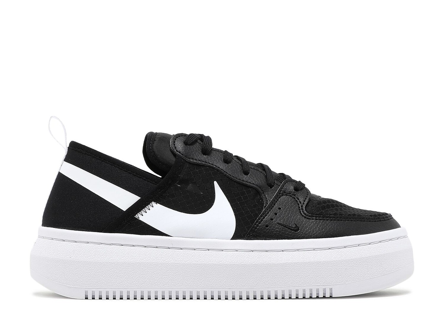 

Кроссовки Nike Wmns Court Vision Alta Txt 'Black White', черный