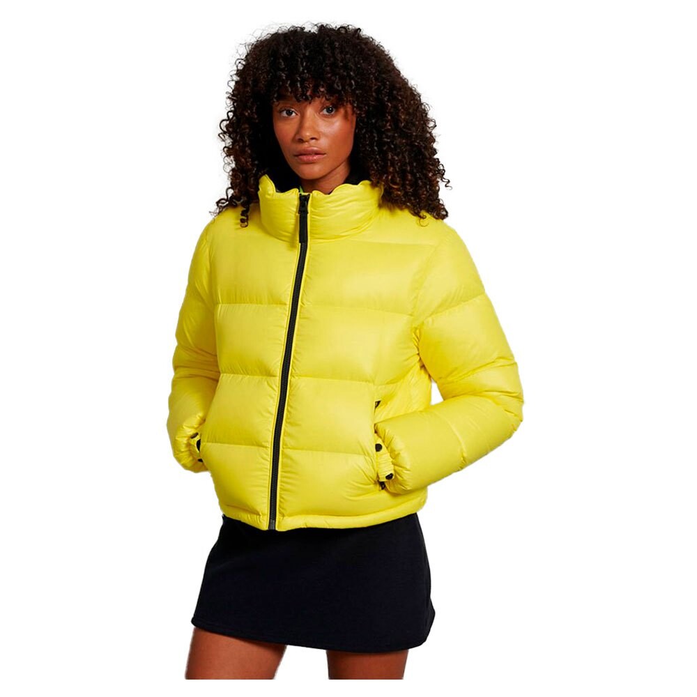 

Куртка Superdry Luxe Alpine Down Padded, желтый