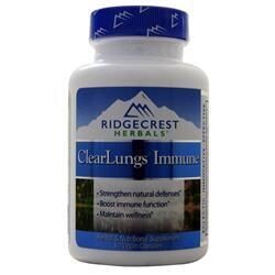 

Ridgecrest Herbals ClearLungs иммунитет 60 вег капсул
