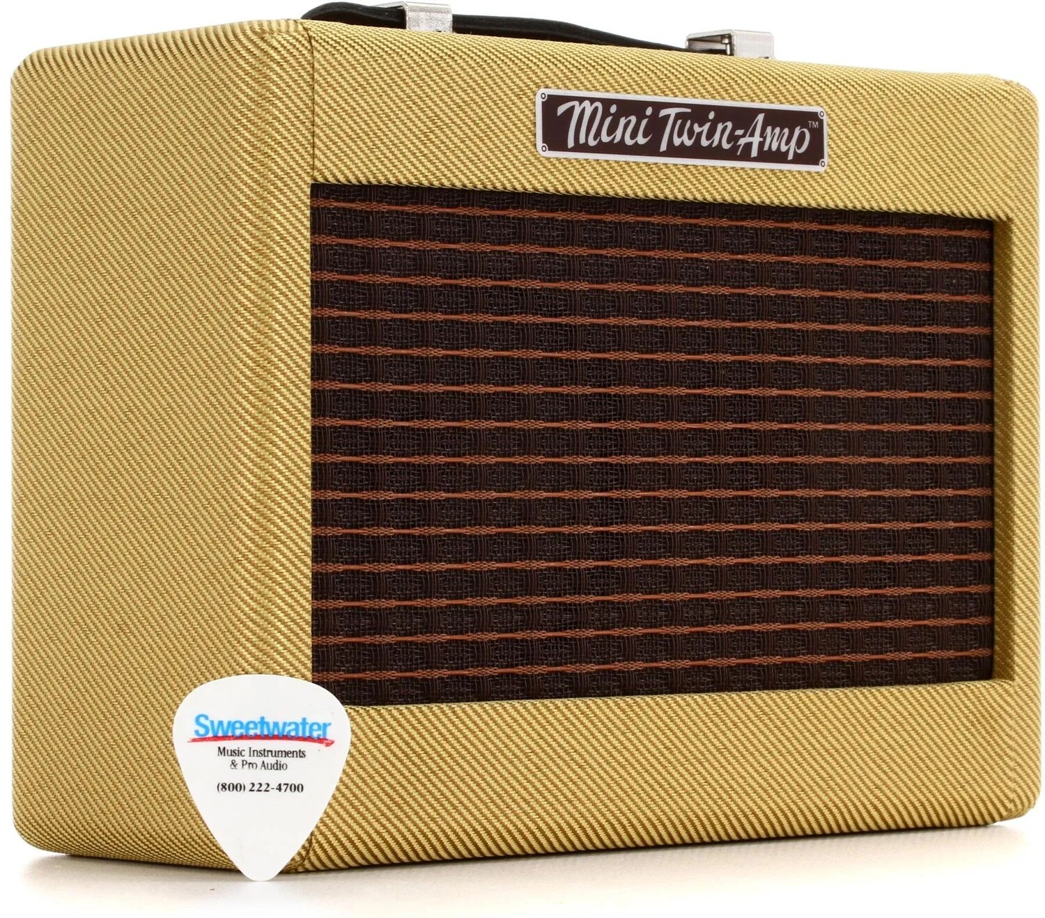 

Мини-комбинированный усилитель Fender Mini '57 с двумя усилителями, 1 Вт, 2x2 дюйма