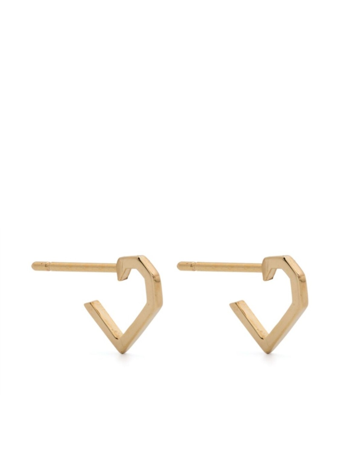 

Серьги Corazon из желтого золота Aliita, золотой