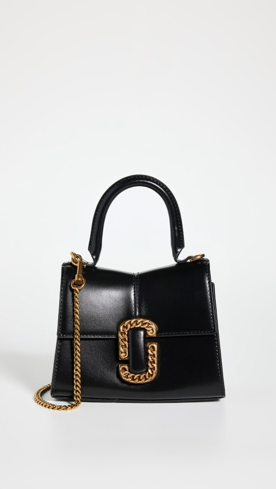 

Сумка через плечо Marc Jacobs The Mini Top Handle Shoulder, черный