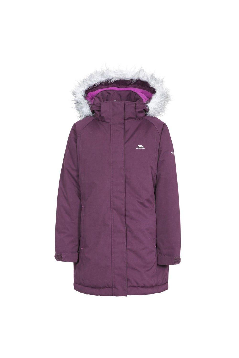 Водонепроницаемая куртка-парка Fame Trespass, фиолетовый куртка на кнопочках с меховой отделкой santa xs