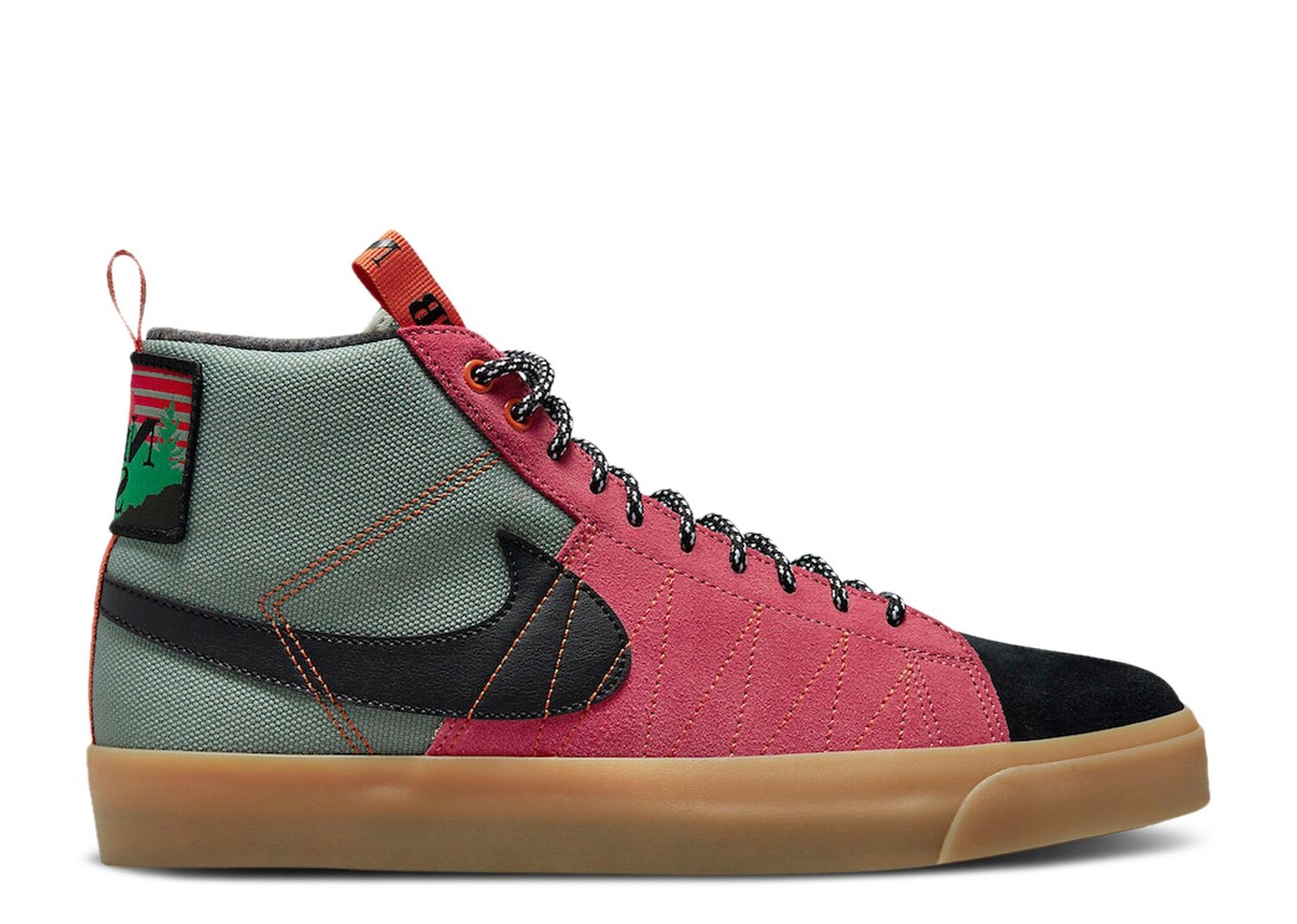 

Кроссовки Nike Blazer Sb Mid Premium 'Acclimate Pack - Sport Spice', розовый
