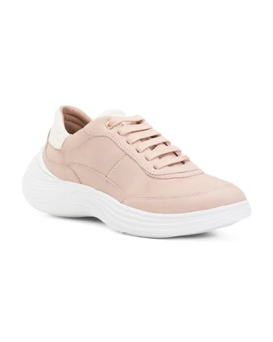 

Замшевые кроссовки Fluctis Comfort Geox, цвет Light Tan