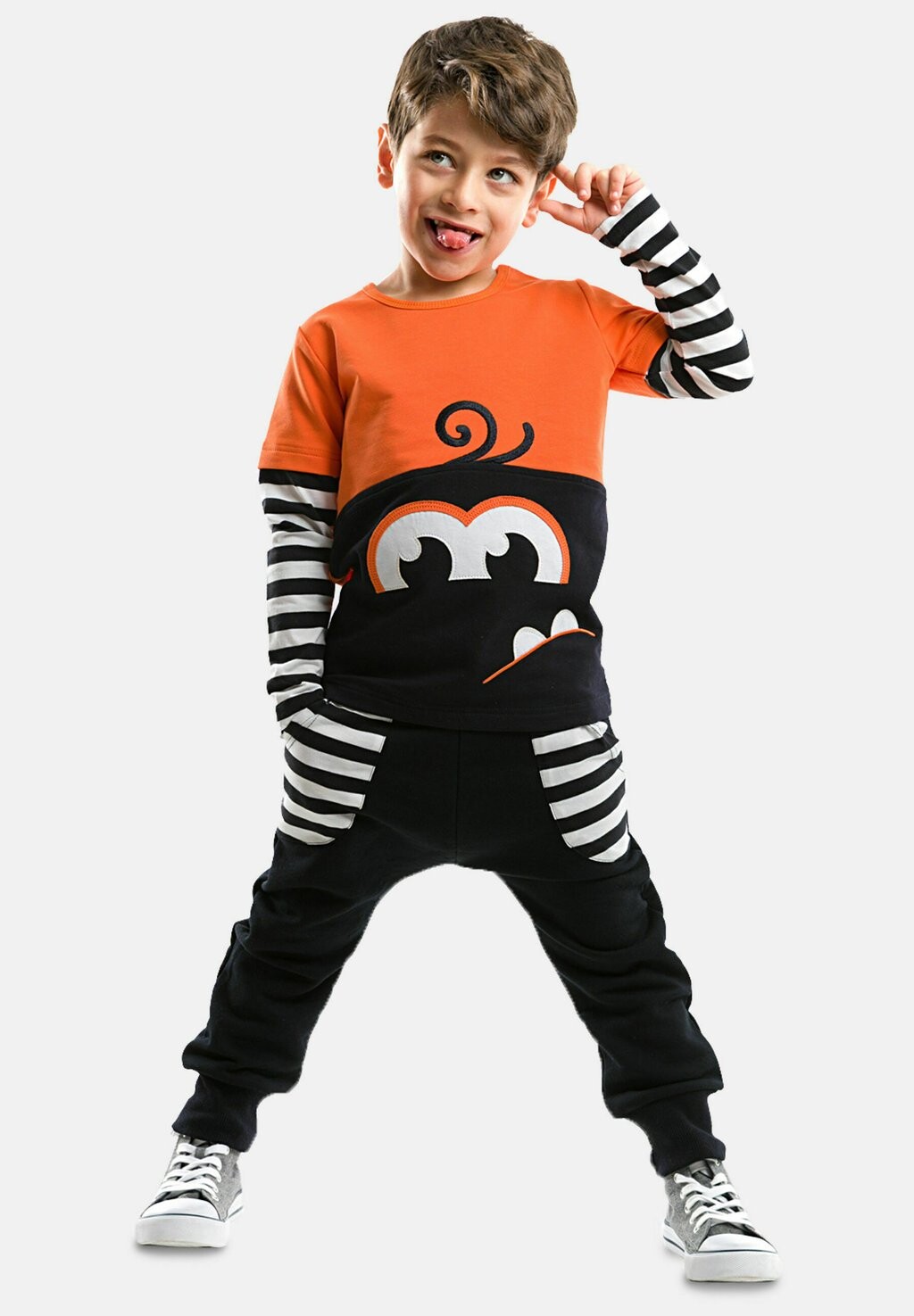 

Спортивные брюки MONSTER JOE Denokids, цвет orange