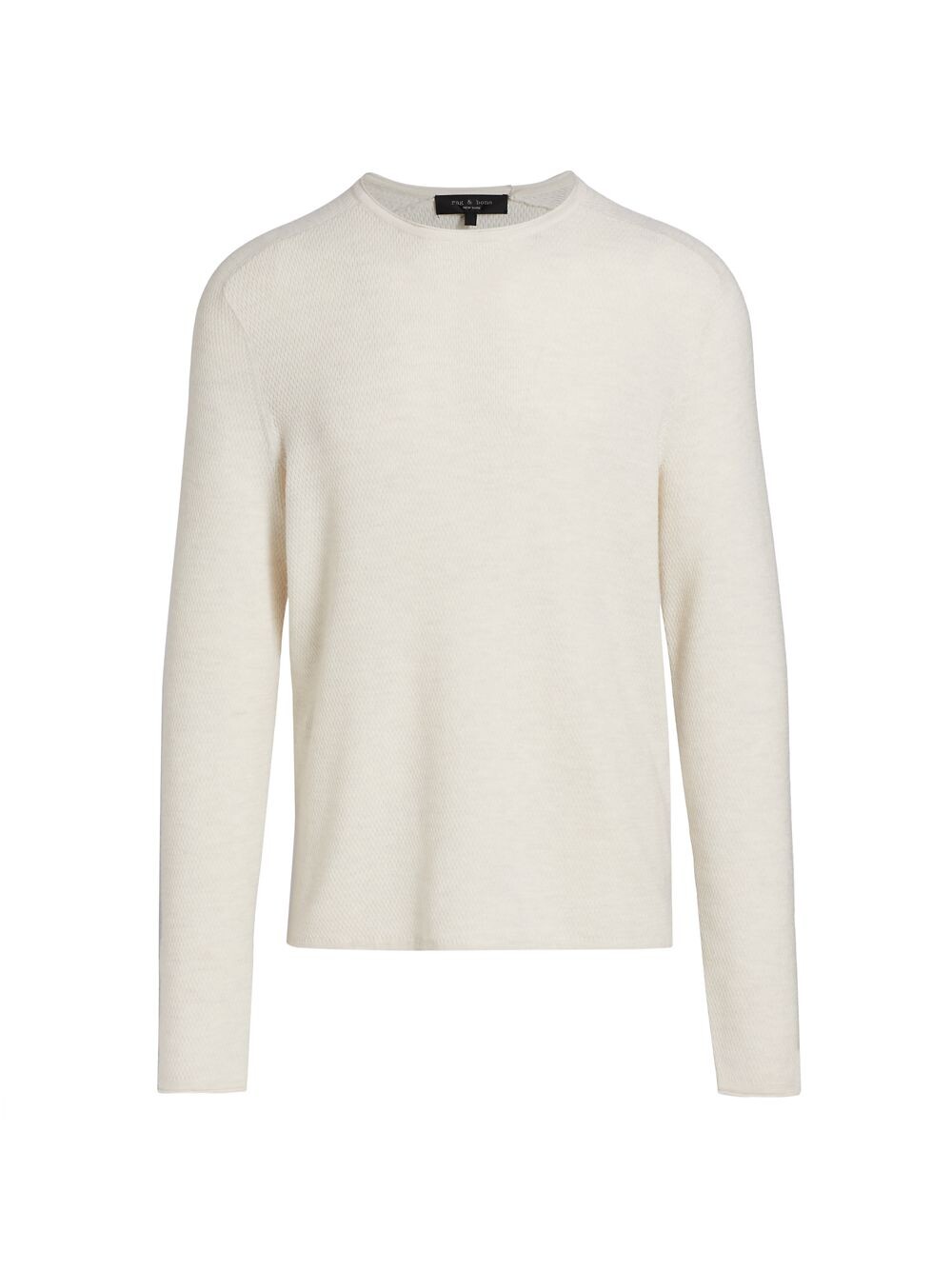 

Шерстяной свитер Collin с круглым вырезом rag & bone, слоновая кость