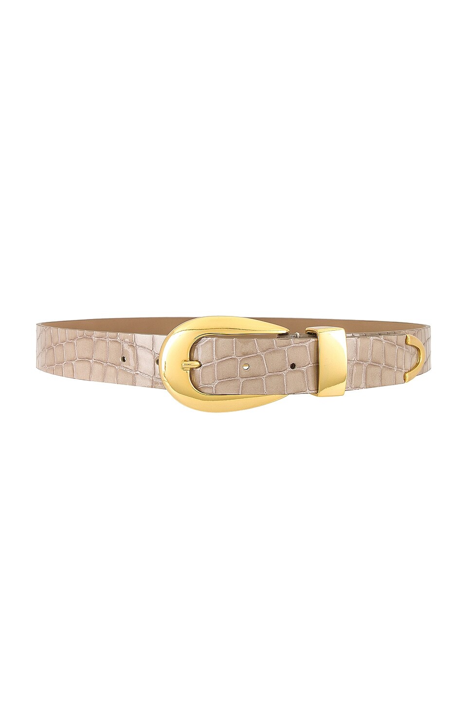 

Ремень B-Low the Belt Victoria Croco Luster, цвет Light Taupe & Gold