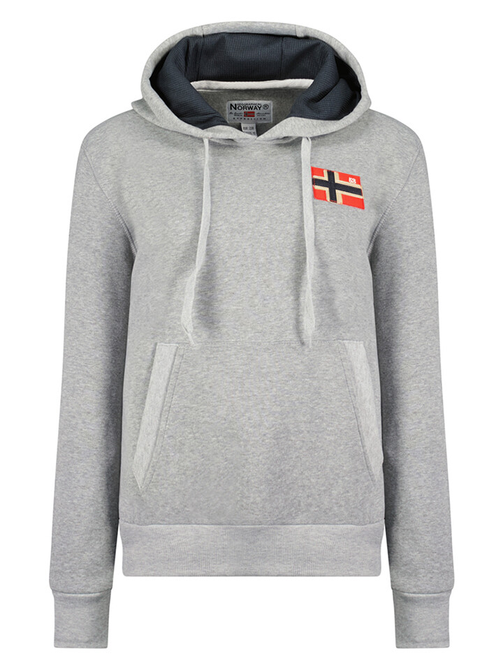 

Толстовка Geographical Norway Hoodie Genifer, серый