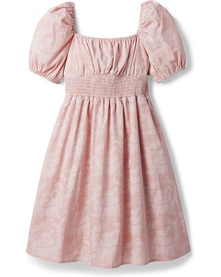 

Платье Janie and Jack Toile Dress, розовый
