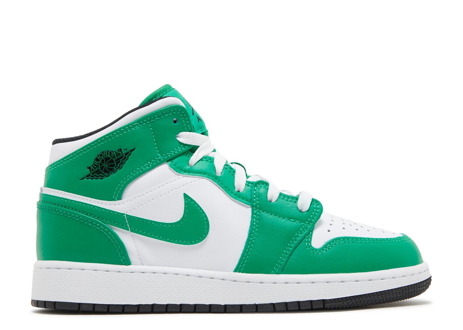 

Кроссовки Air Jordan Air Jordan 1 Mid Gs 'Lucky Green', зеленый