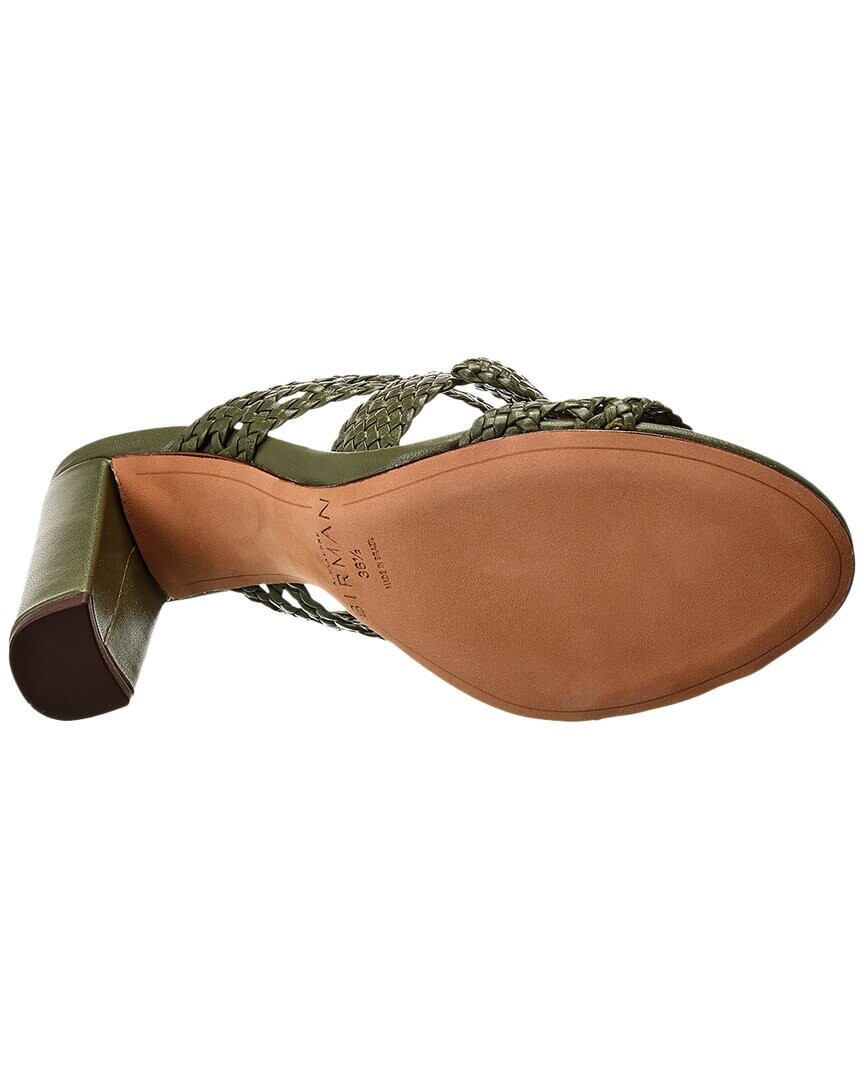

Кожаные сандалии Alexandre Birman Clarita 90, зеленый