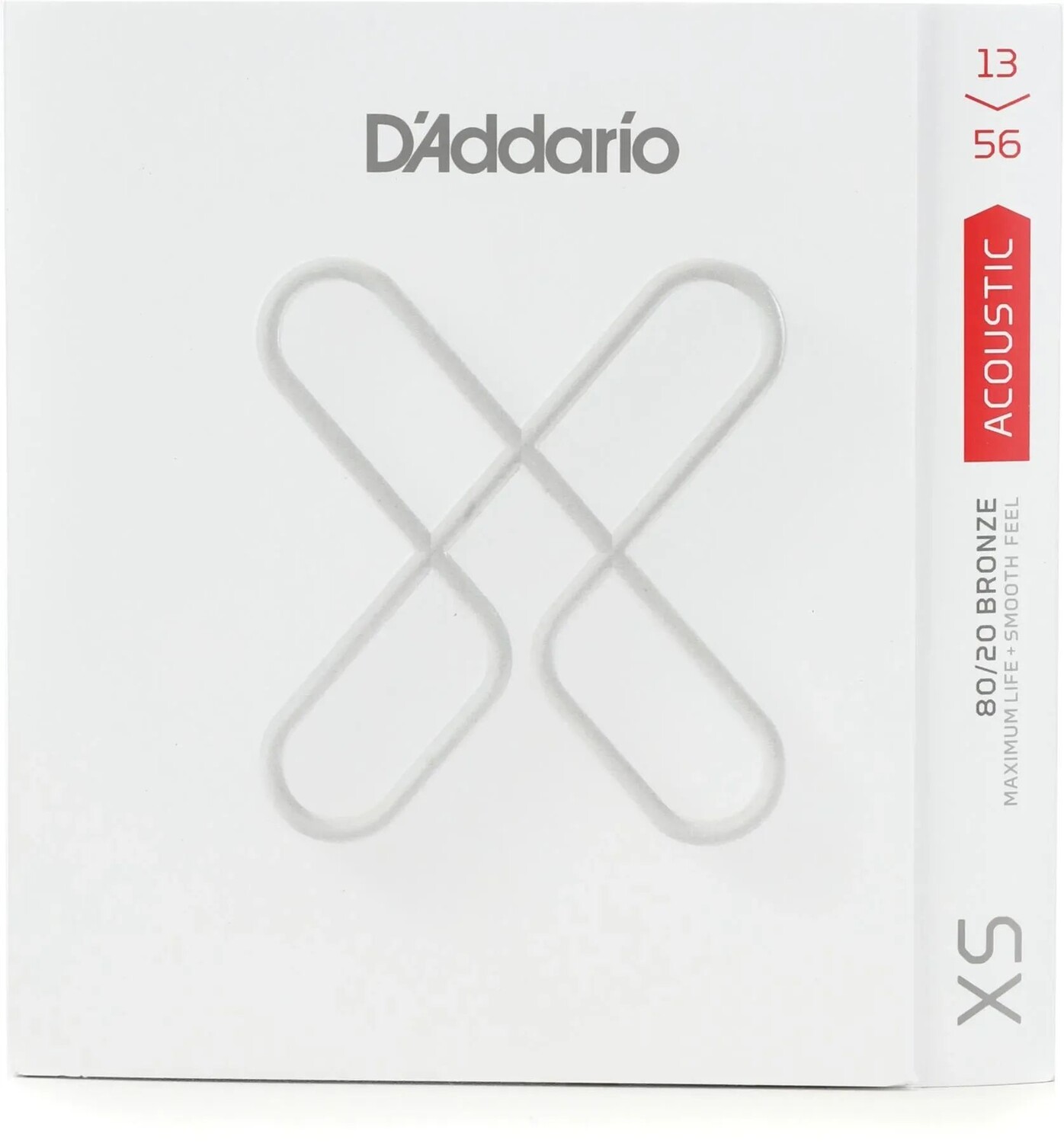 

Струны D'Addario XSABR1356 XS 80/20 бронзовые для акустической гитары — .013-.056 средние