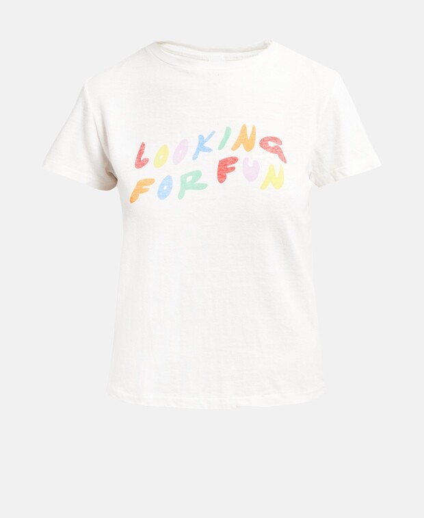 

Футболка Re/Done, цвет Wool White