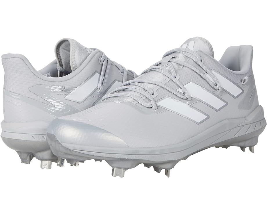 

Кроссовки Adidas Adizero Afterburner 8 Baseball, цвет Team Light Grey/White/Silver Metallic