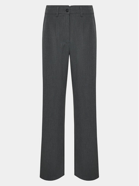 Тканевые брюки стандартного кроя Naf Naf, серый брюки naf naf базовые 40 размер