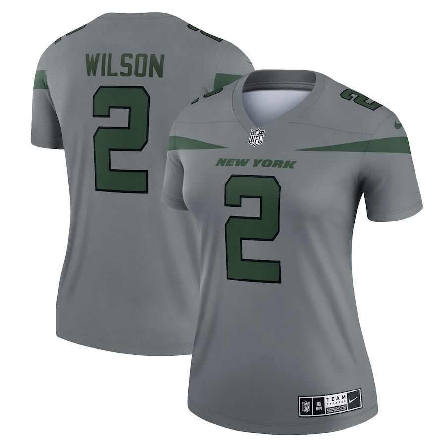 

Джерси Nike New York Jets, серый