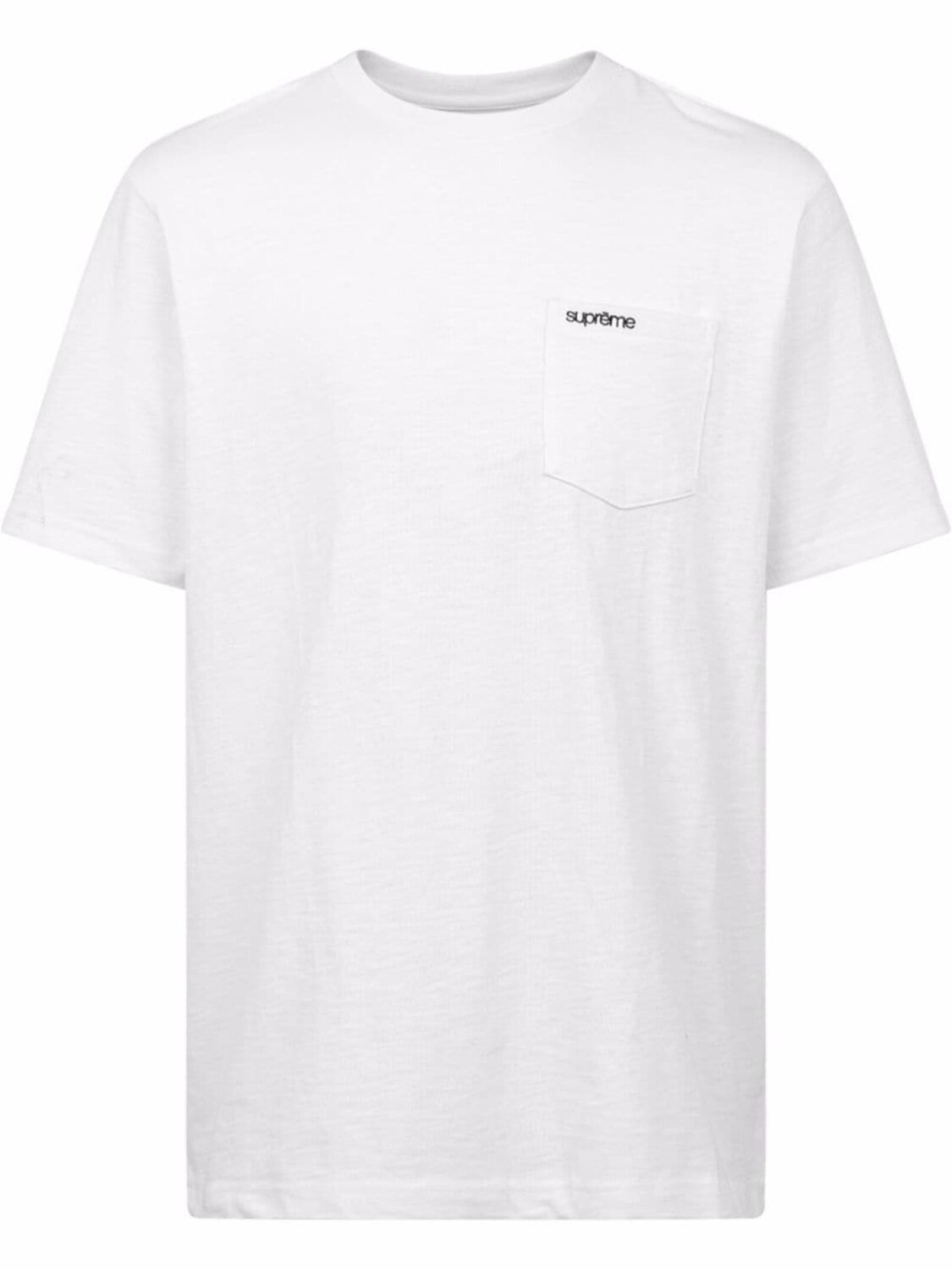 

Supreme футболка с нагрудным карманом, белый