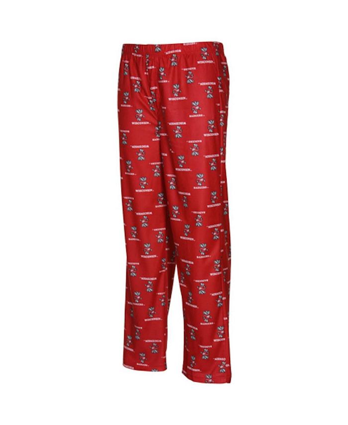 цена Фланелевые пижамные штаны с логотипом команды Wisconsin Badgers Big Boys Cardinal Genuine Stuff, красный