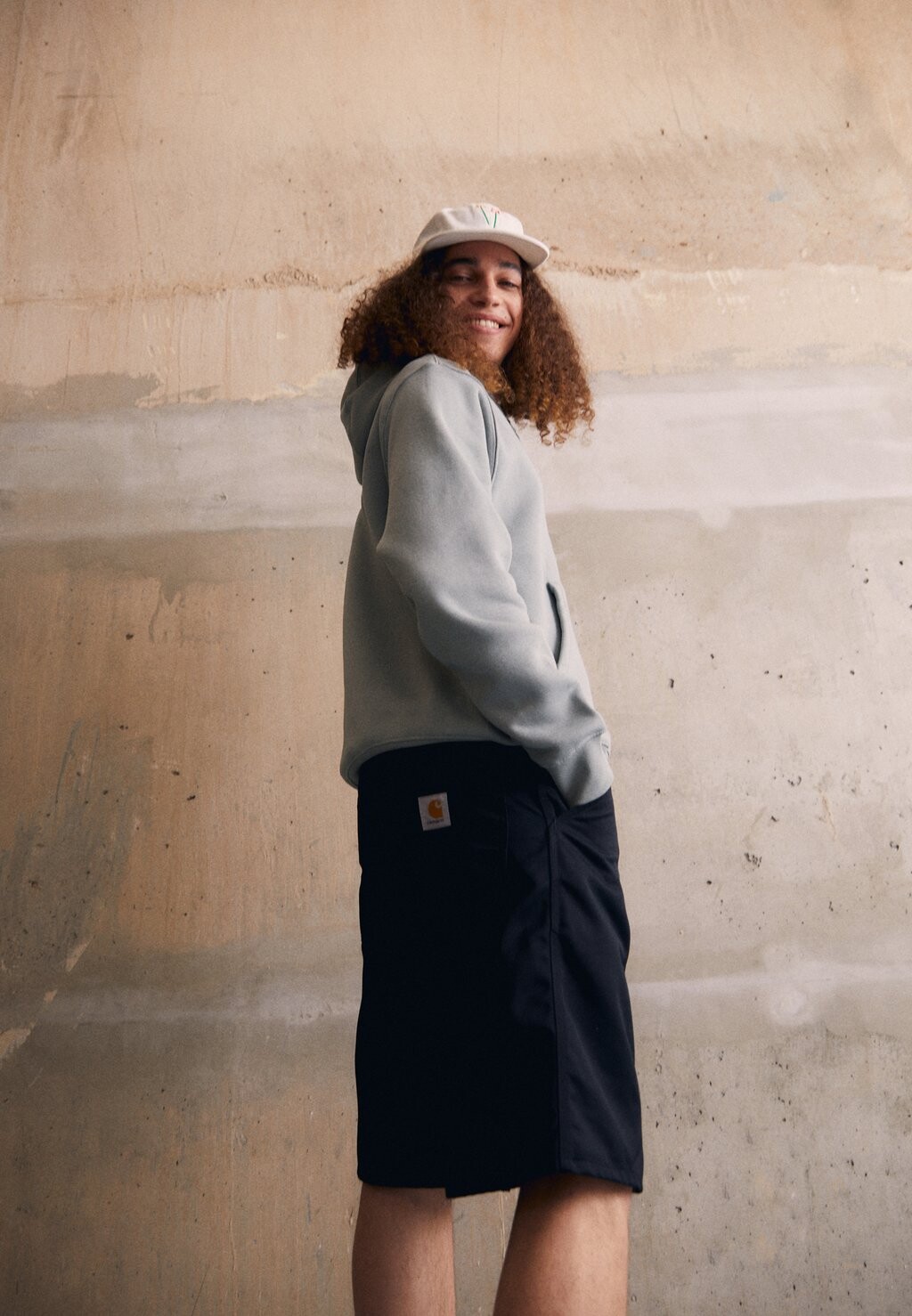 

Шорты Simple Denison Carhartt WIP, цвет black rinsed