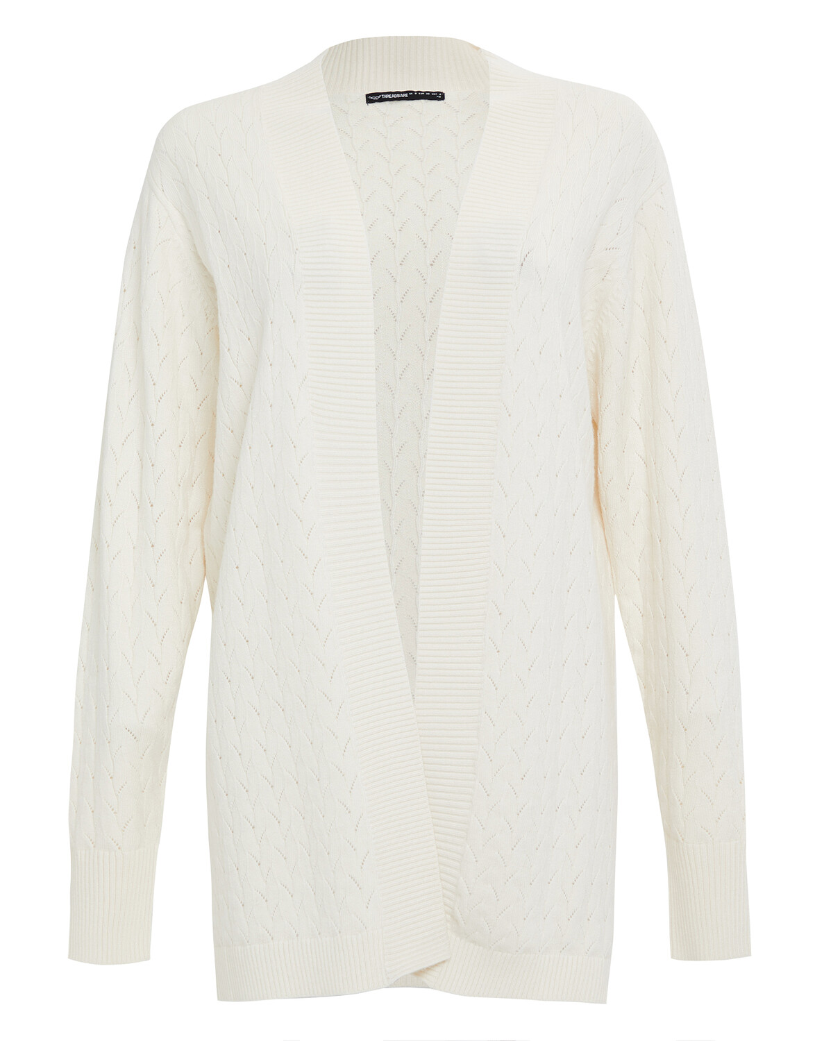 

Кардиган Threadbare Strickjacke THB Napier Pointelle, серый
