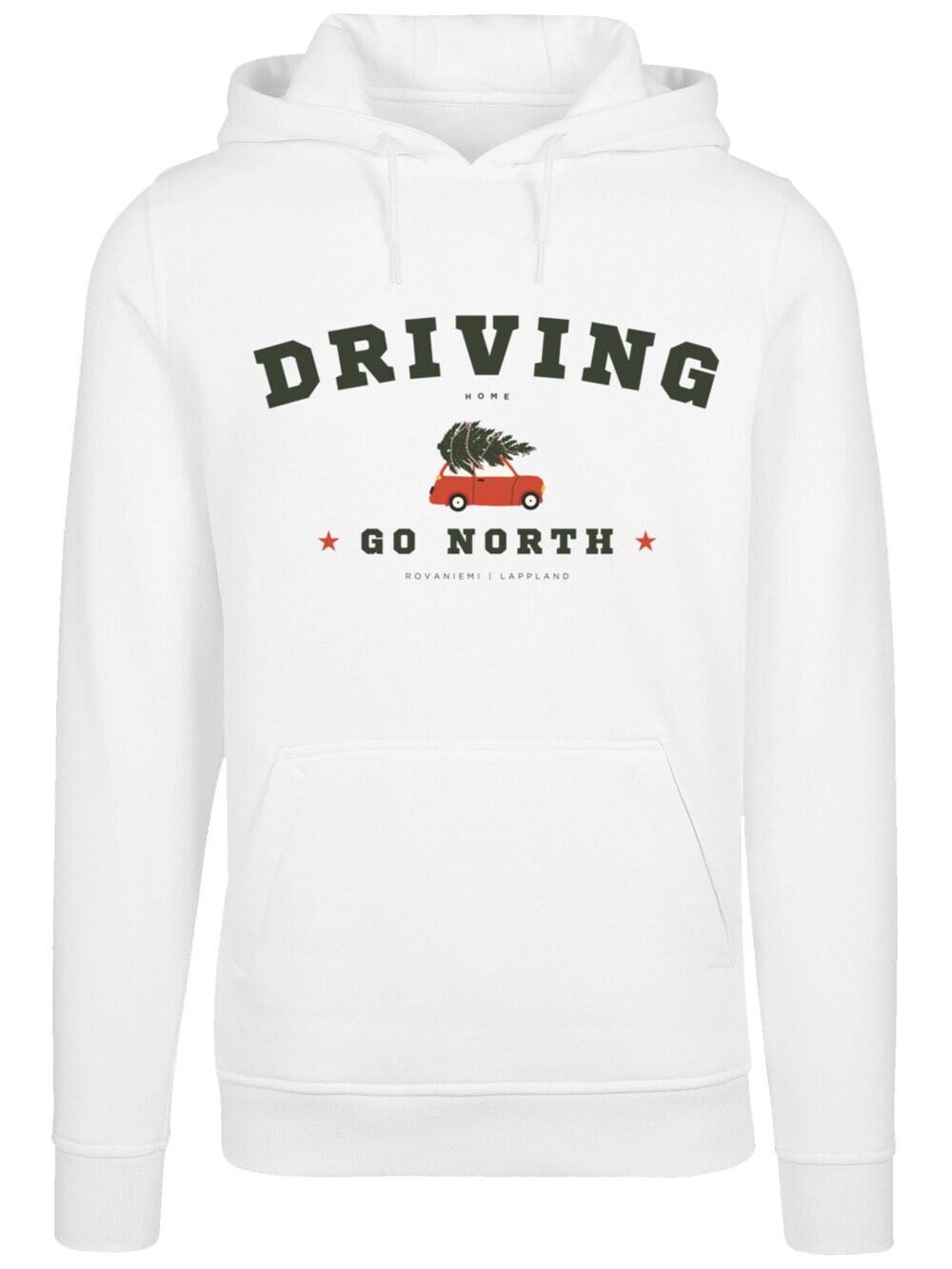 

Толстовка F4Nt4Stic Driving Home Weihnachten, белый