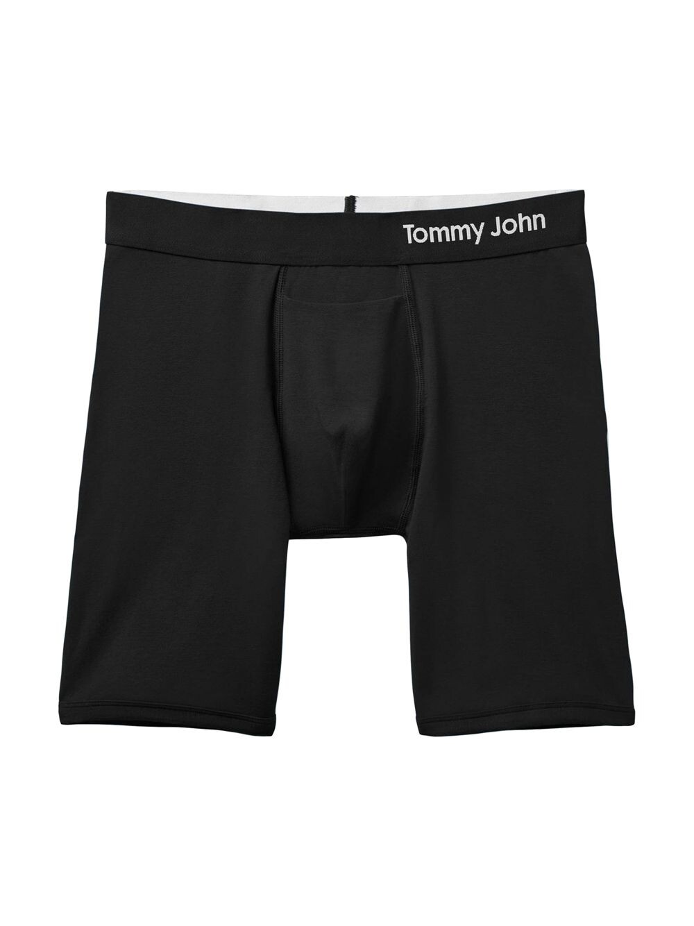 

Классные хлопковые длинные трусы-боксеры Tommy John, черный
