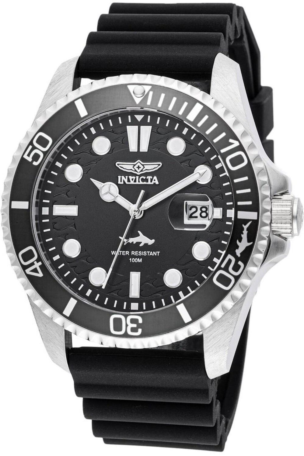 

Часы pro diver 47161 43 мм Invicta, серебряный
