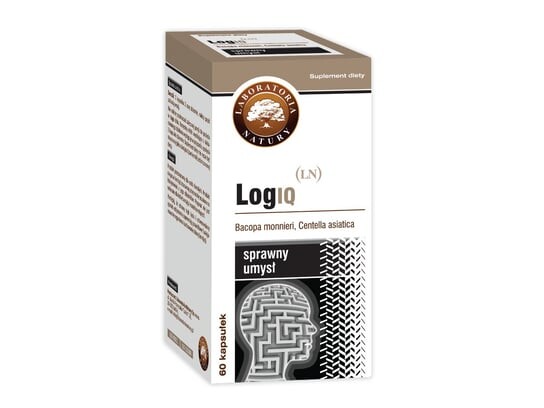 

LogIQ, Биологически активная добавка, 60 капсул. Laboratoria Natury