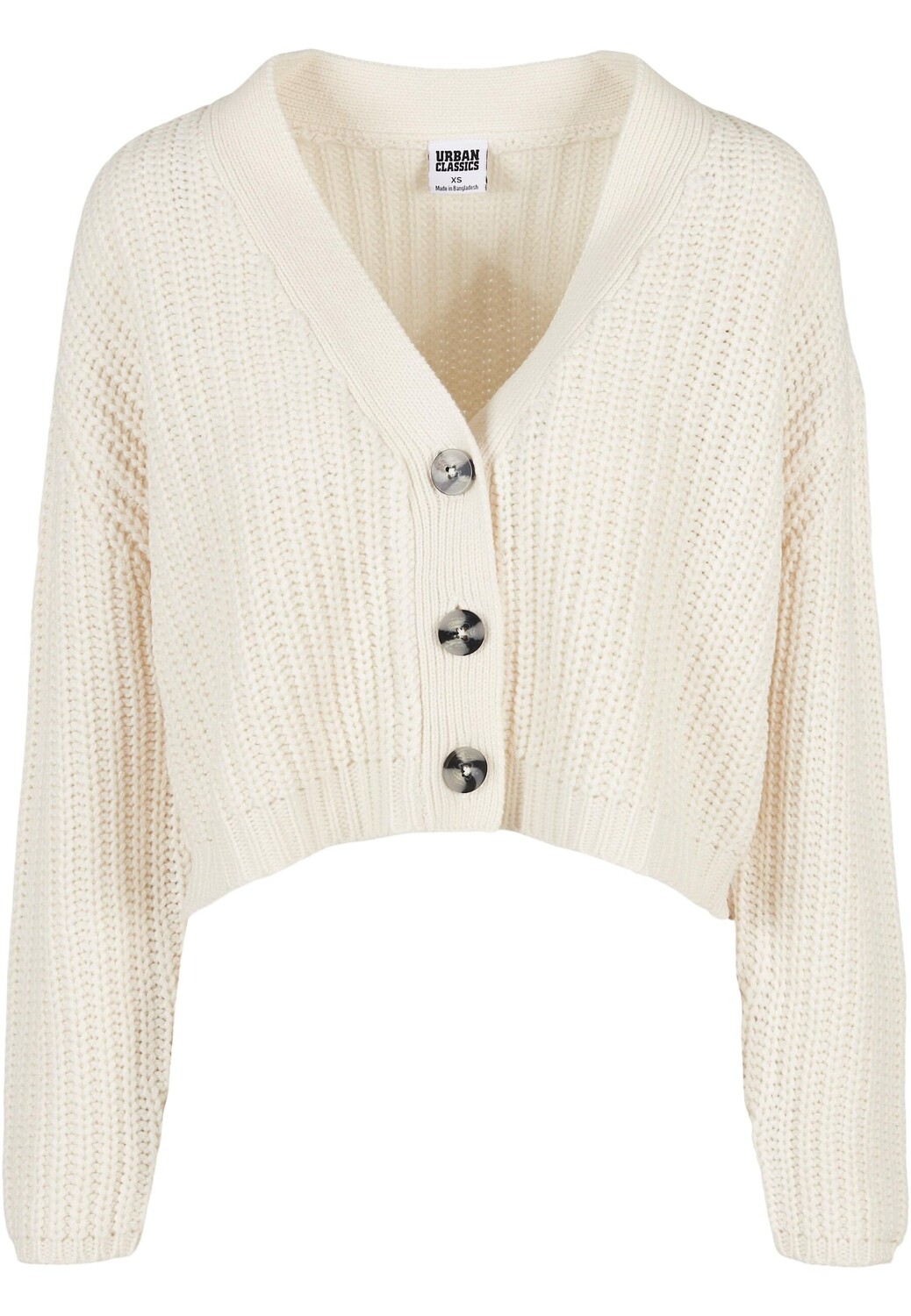 

Кардиган Urban Classics Gestrickte Strickjacke, белый
