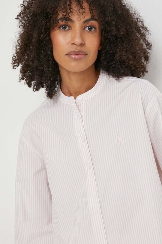 

Хлопчатобумажная рубашка Tommy Hilfiger, розовый