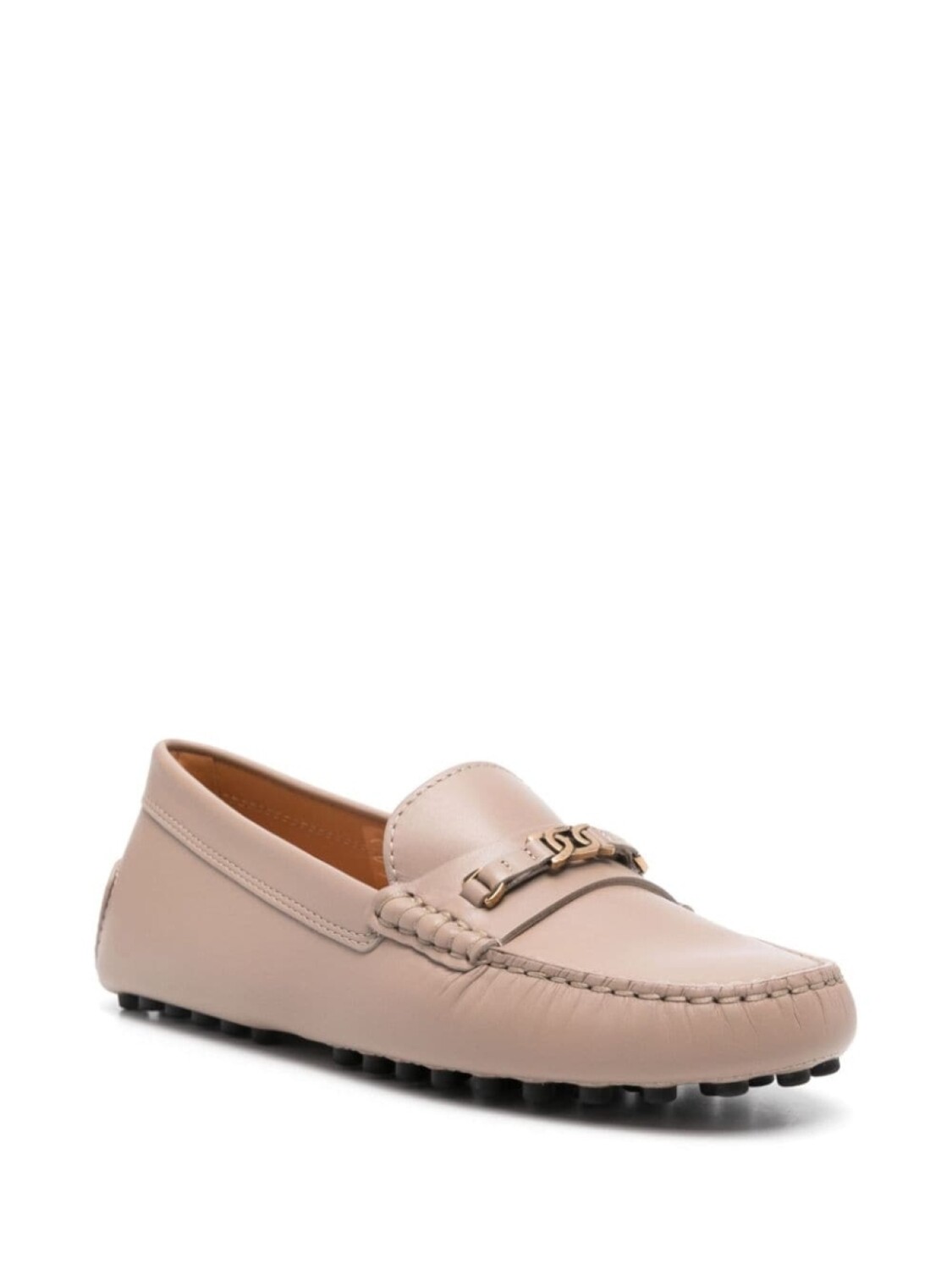 

Tod's кожаные мокасины Gommino, нейтральный цвет