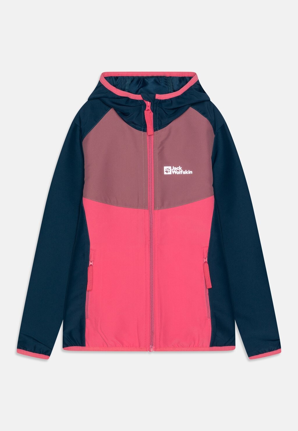 

Куртка Outdoor TURBULENCE UNISEX Jack Wolfskin, цвет pink lemonade