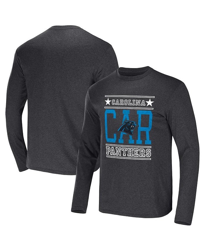 

Мужская футболка с длинным рукавом из коллекции NFL x Darius Rucker от Heathered Charcoal Carolina Panthers Fanatics, серый