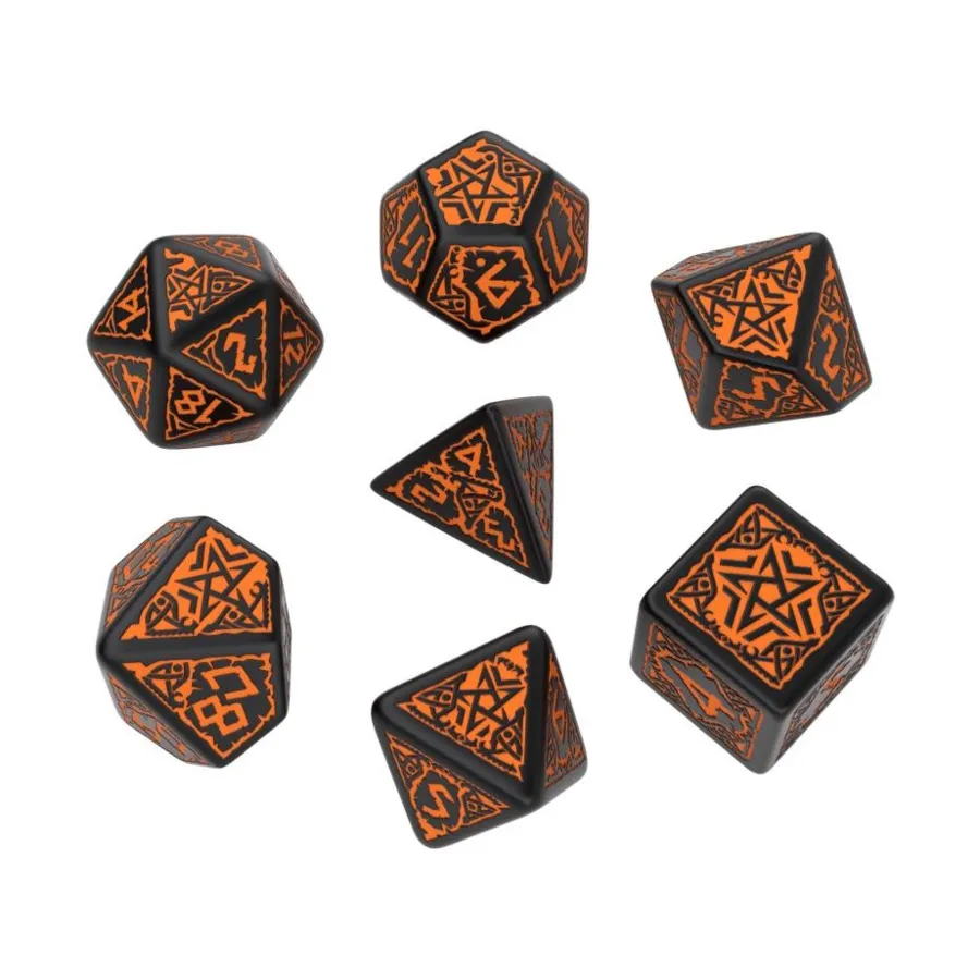 

Полигональный набор «Адская месть» (7), Pathfinder Dice