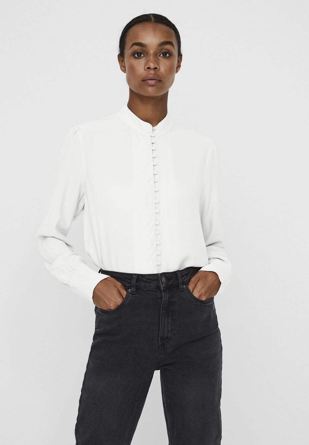

Рубашка Vero Moda, ярко-белый