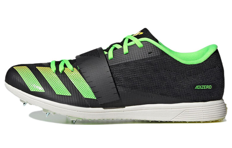 

Кроссовки Adizero Triple Jump Running унисекс с низким верхом, черные/зеленые Adidas