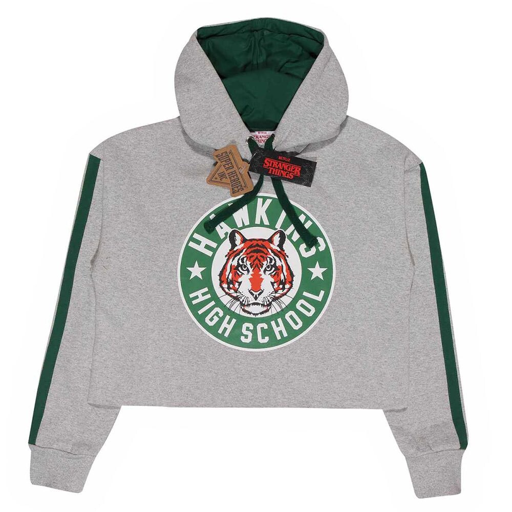 

Худи Heroes Official Stranger Things Hawkins Badge, зеленый