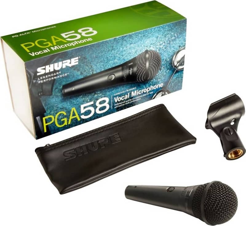 Кардиоидный динамический вокальный микрофон Shure PGA58-LC