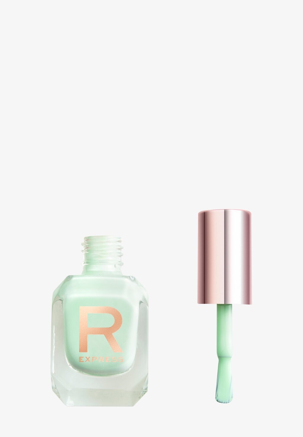 

Лак для ногтей Revolution Express Nail Larc Makeup Revolution, цвет mint green