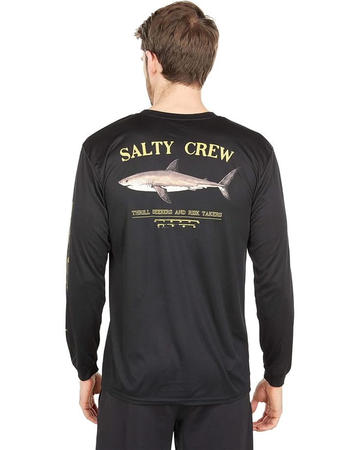 Рубашка Salty Crew Bruce Long Sleeve Sunshirt, черный