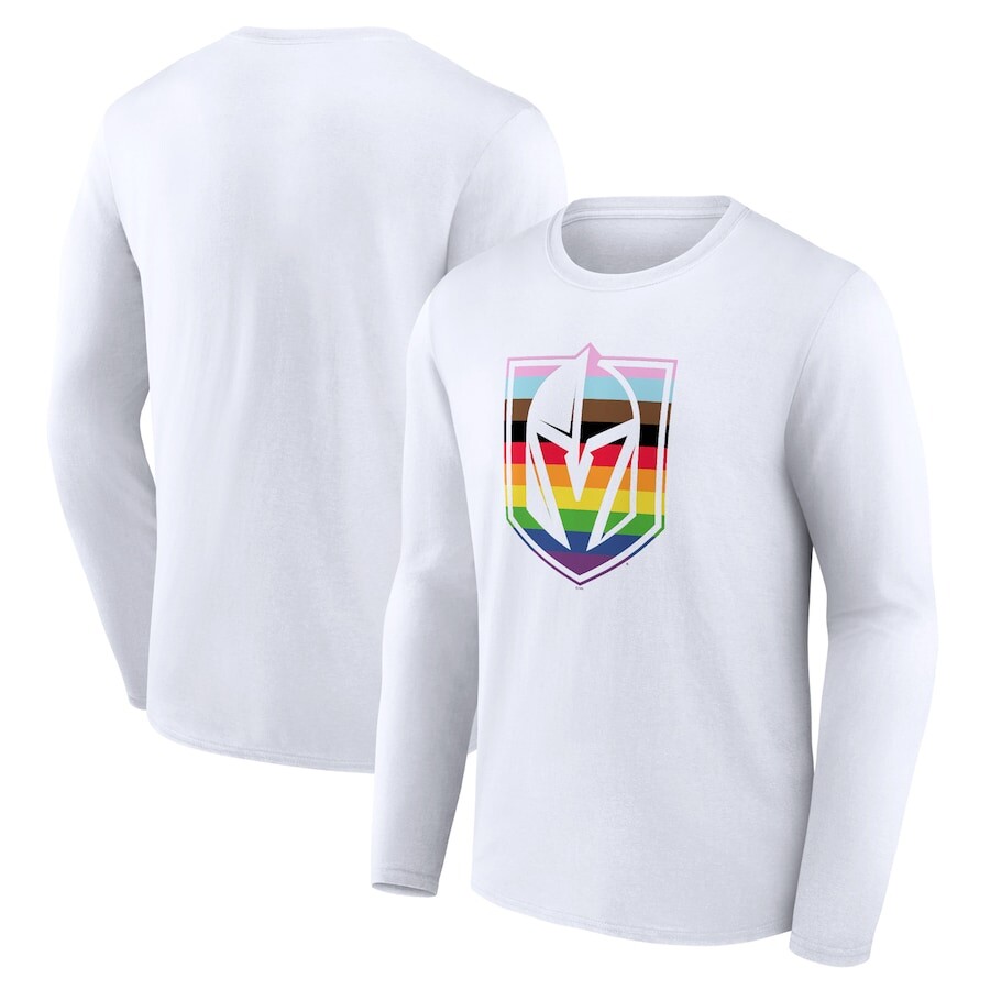 

Футболка с длинным рукавом Fanatics Branded Vegas Golden Knights, белый