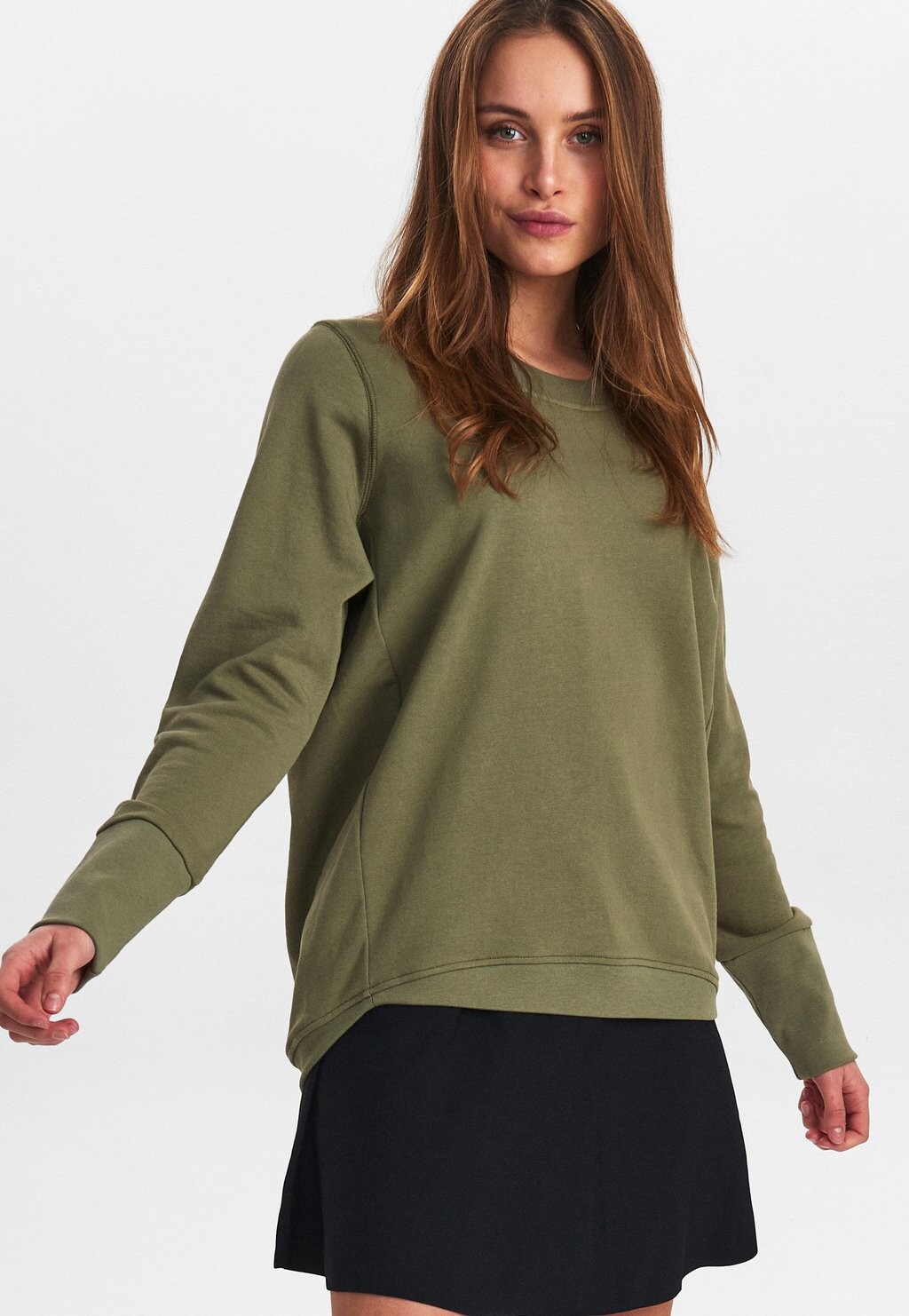 

Толстовка Nümph НУНИКОЛА, цвет deep lichen green
