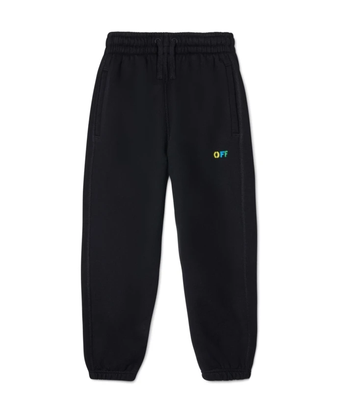 

Брюки с диагональными полосками Off White, черный