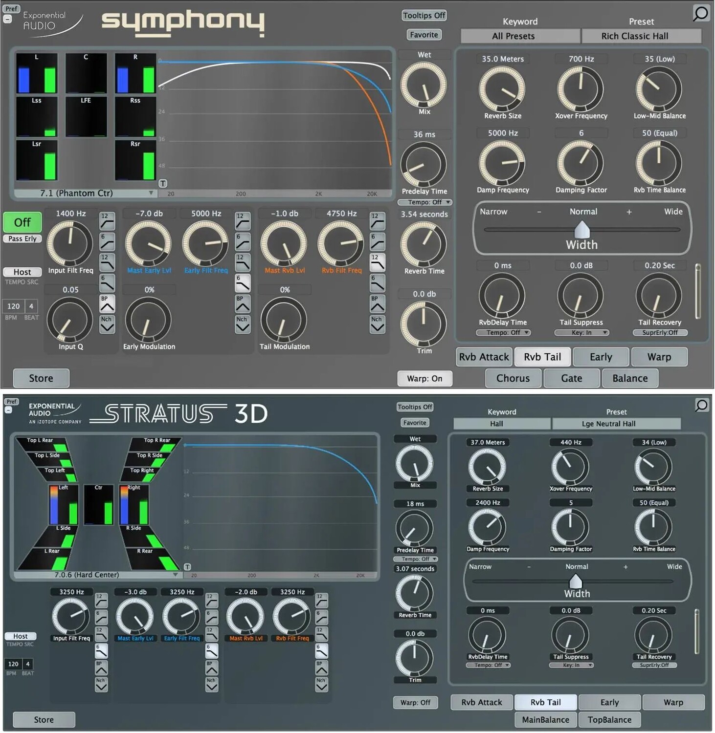 

Комплект iZotope Exponential Audio 3D Reverb