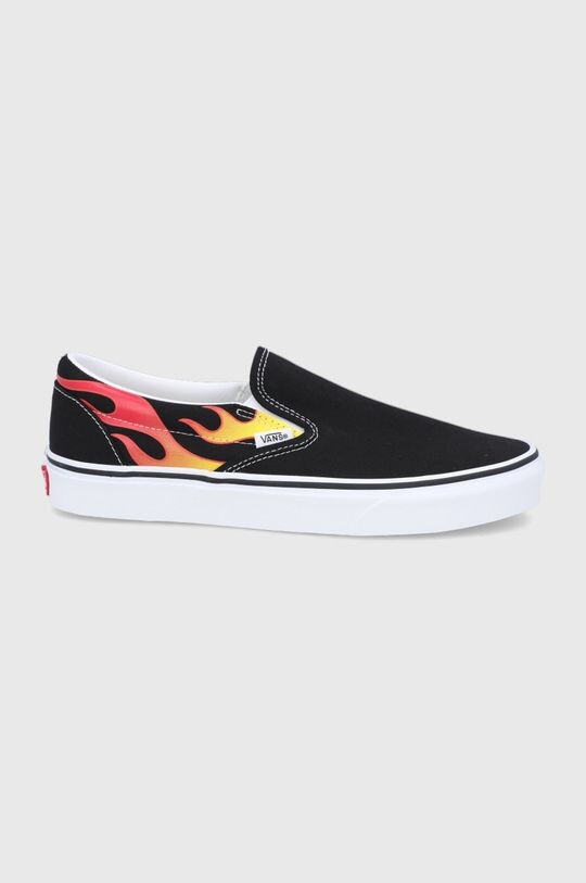 

Классические кроссовки Slip-On Flame Vans, черный